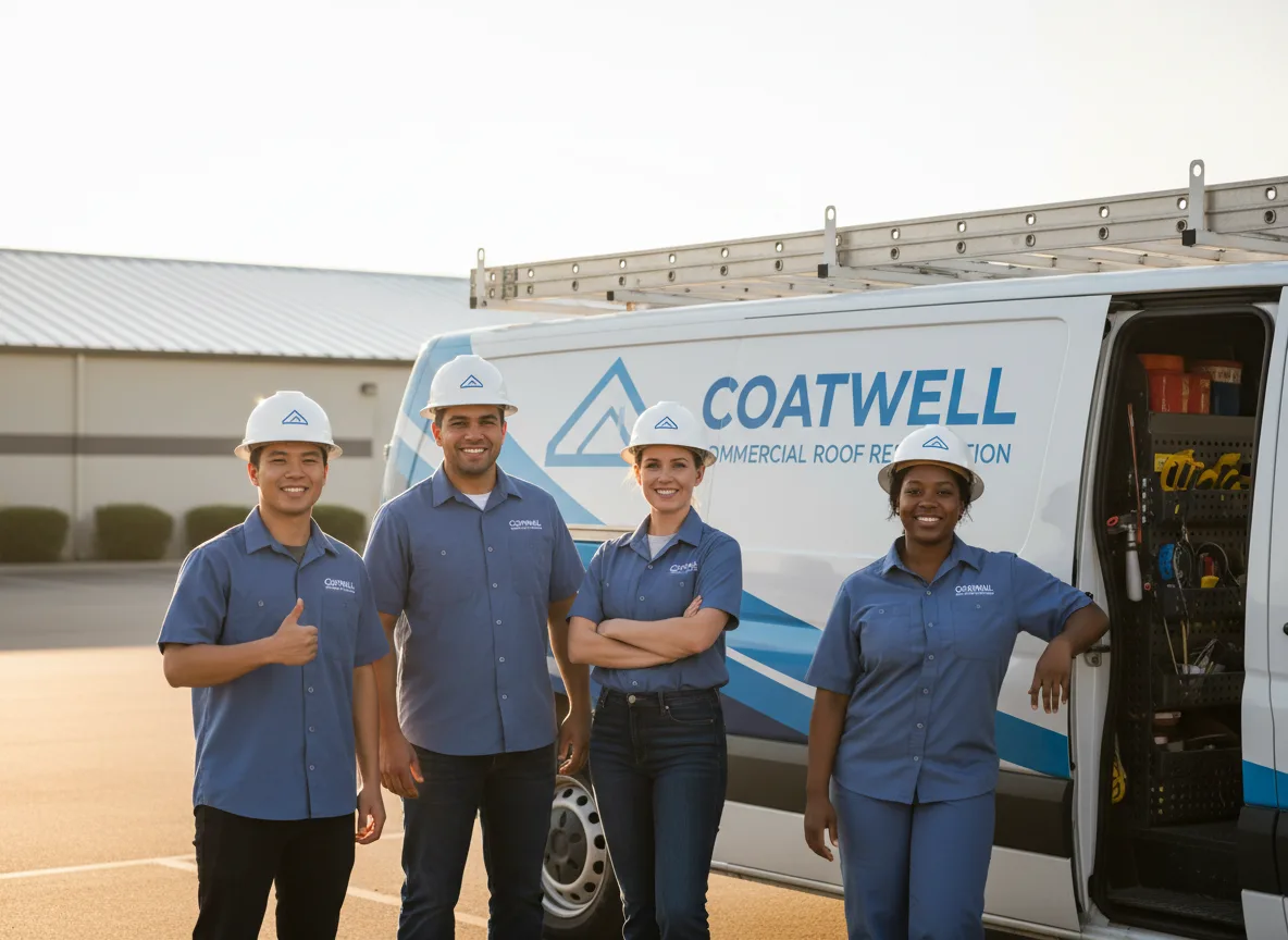 Commercial roof coating company in Girard, OH